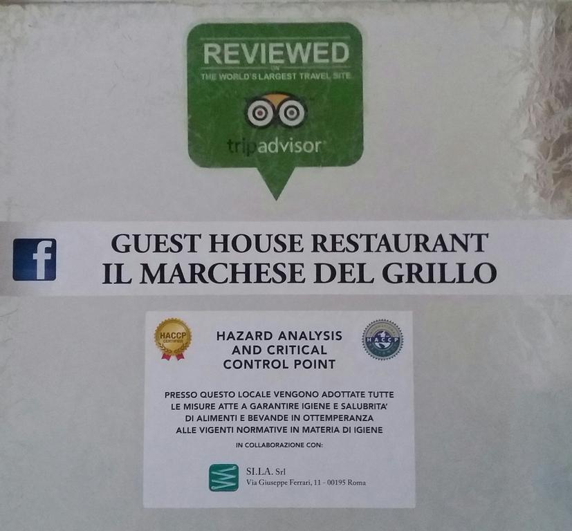 Guest House Il Marchese Del Grillo Рим Екстериор снимка